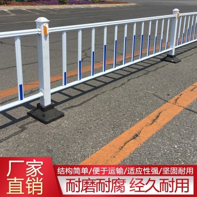 市政围栏 交通安全防撞栏杆机非分流隔离栅栏 停车场道路防撞护栏